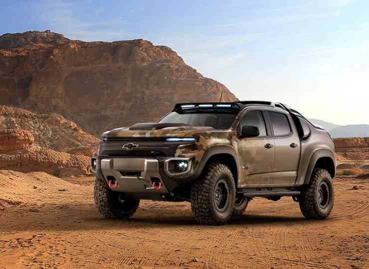 Chevrolet Colorado ZH2 fuel cell vehicle